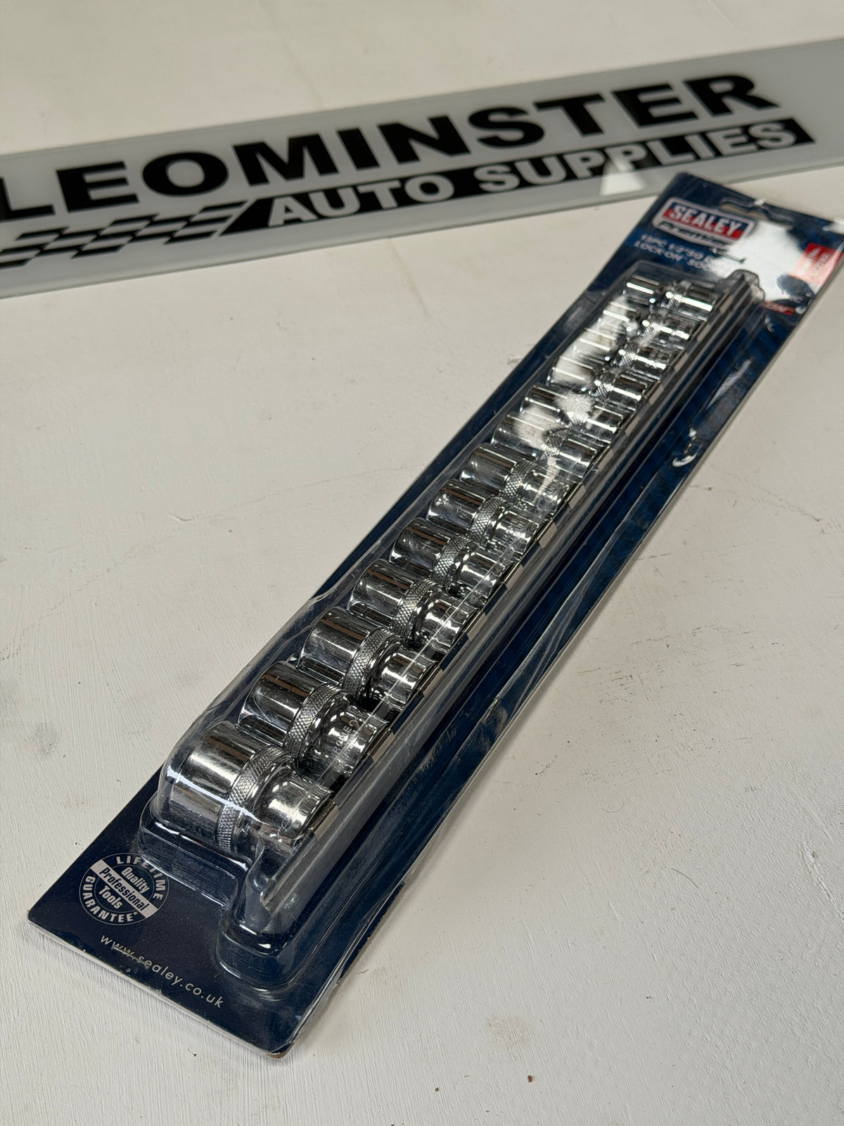 Premier Lock-On™ Socket Set 1/2"Sq Drive 13pc [AK2742]