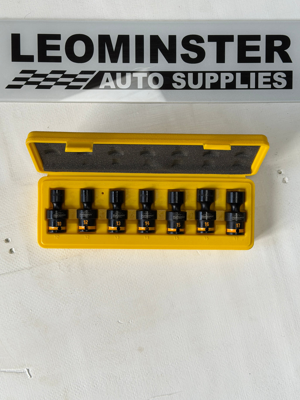 Tundra 7 Piece 3/8'' Drive Swivel Impact Socket Set [TUNISOCS38-07SW]