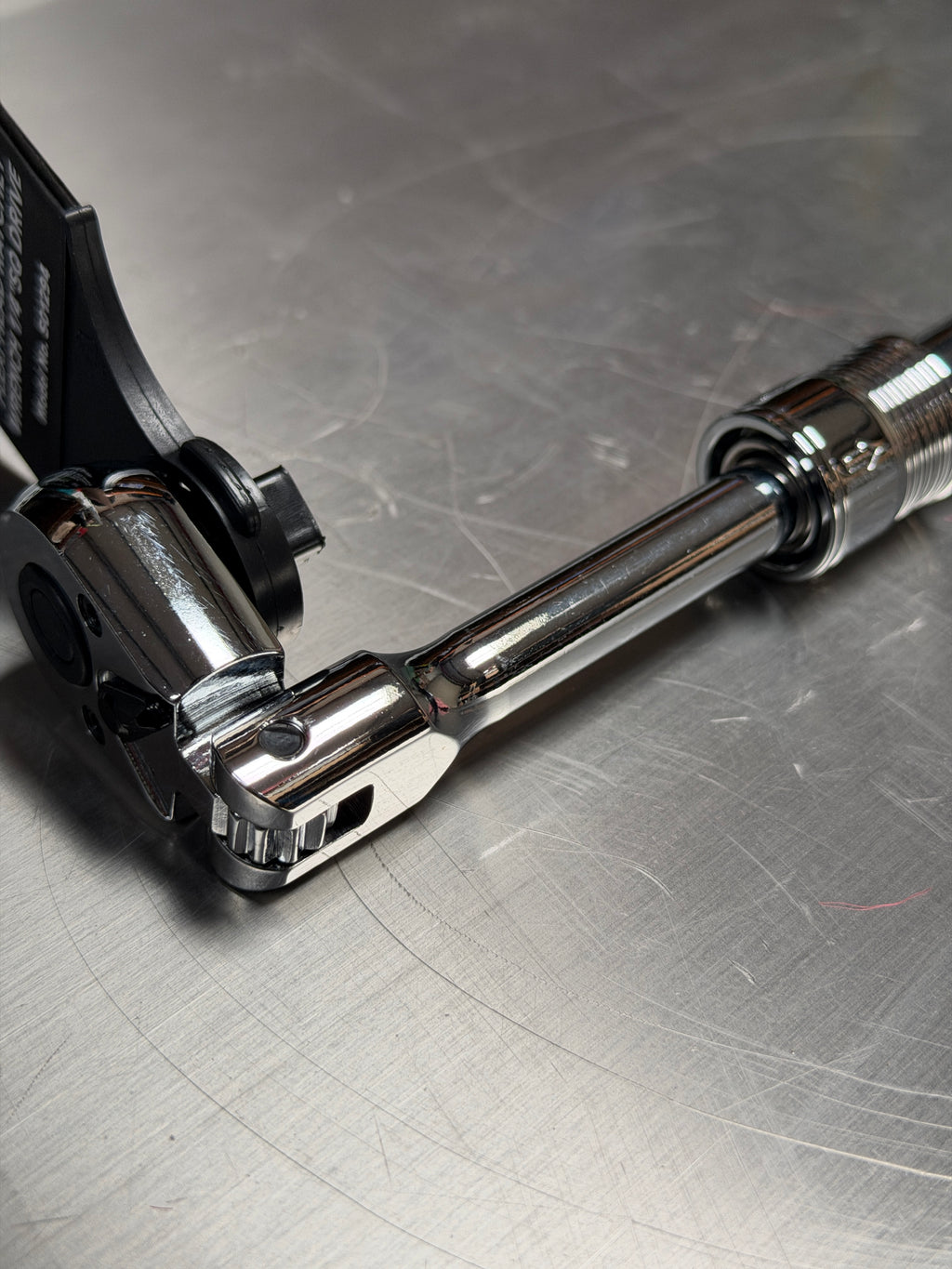 Siegen Extendable Flexi-Head Ratchet Wrench 1/4"Sq Drive [S01294]