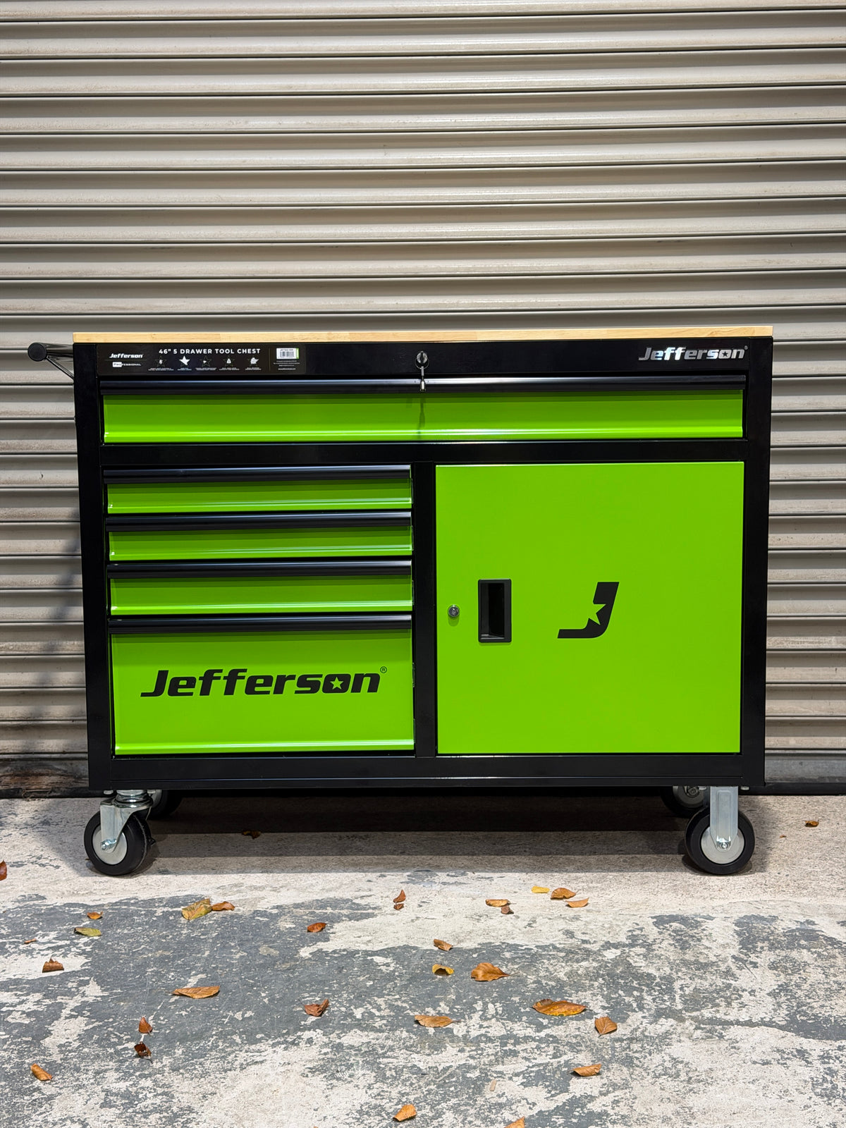 Jefferson Tools' 46" 5 Drawer Tool Chest