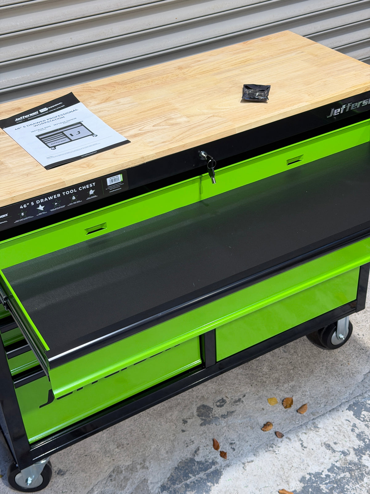 Jefferson Tools' 46" 5 Drawer Tool Chest
