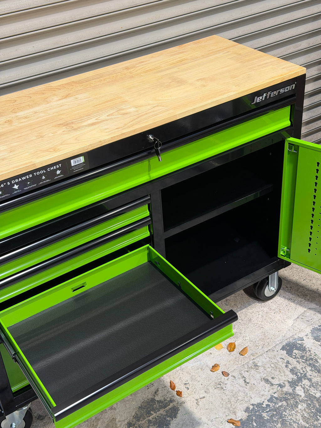 Jefferson Tools' 46" 5 Drawer Tool Chest